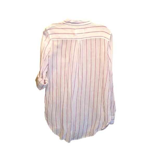 RAILS Charli White / Berry Stripe Top Size M - Picture 5 of 6